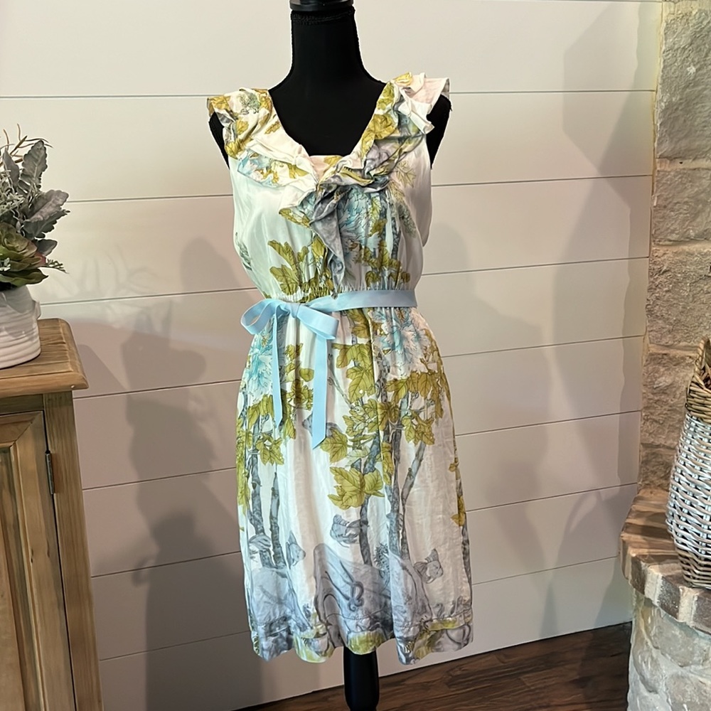 SALE 🎉Anthropologie Silk and Cotton Dress
